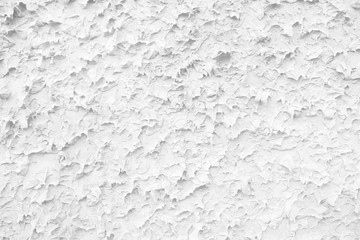 White Stucco Wall Texture Background.