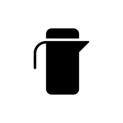 thermos bottle icon illustration isolated vector sign symbol