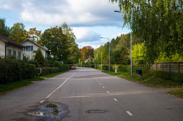 Fototapeta premium street in the town