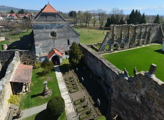 the ruins of the Cistercian monastery Carta - Romania