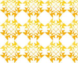 Cute geometrical textile pattern design and modern stylish wallpaper