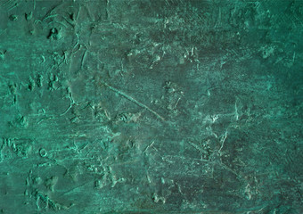 green copper metal background