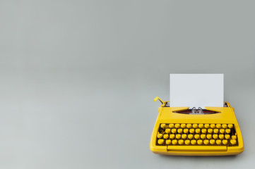 Vintage typewriter,