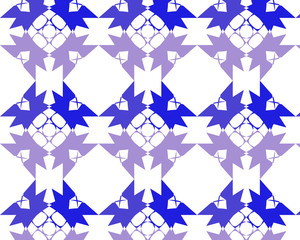 Cute geometrical textile pattern design and modern stylish wallpaper