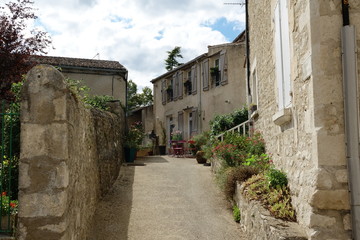 Fototapeta na wymiar Rue médiévale de Chauvigny