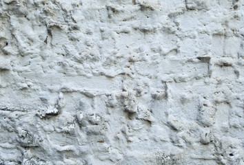 Obraz premium White wall with rough surface