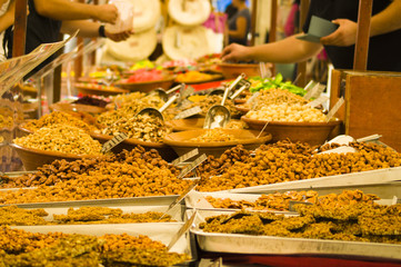 food in the market