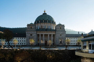 Fototapeta premium Church in sankt blasien black forest germany