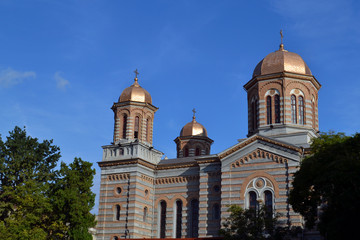Fototapeta na wymiar Cathedral of Saints Peter and Paul, Constanta, Romania, Eastern Europe (built in 1895)
