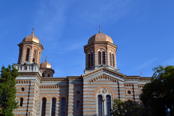 Fototapeta na wymiar Cathedral of Saints Peter and Paul, Constanta, Romania, Eastern Europe (built in 1895)