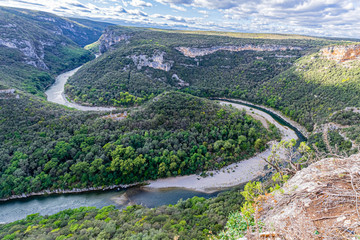 Gorges de l'Ardèche, in the south of France