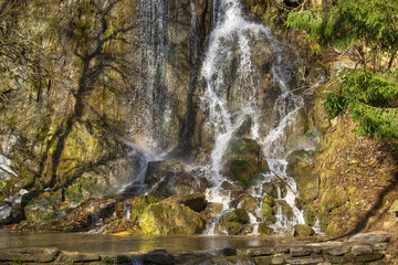 Fototapeta na wymiar Wasserfälle im Harz