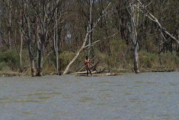 Fototapeta na wymiar Ethiopia / Arba Mintch - 15feb19: Nechisar National Park