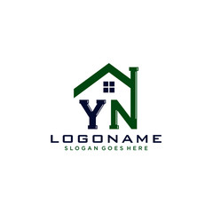 YN Initial for Plumbing Service logo icon vector