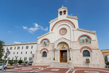 Pietrelcina, Benevento, Italy, Church of the Holy Family and Museum of Memories by Saint Father Pious