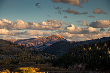 Wyoming Wilderness Landscape