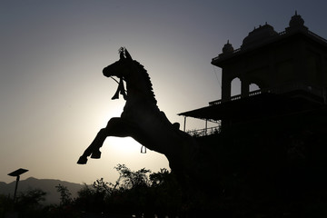 Chetak Horse Statue