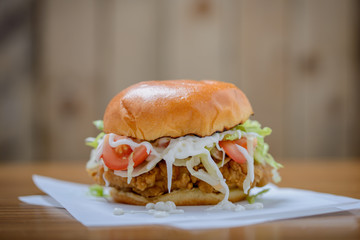 Chicken burger