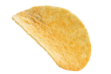 potato chips isolated
