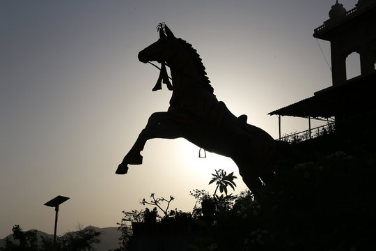 Chetak Horse Statue