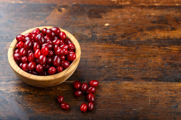 ripe dogwood on the table