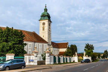 City parish church St. Stephan. Small town Retz in the region Weinviertel, Austria.