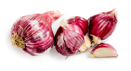 Garlic isolated