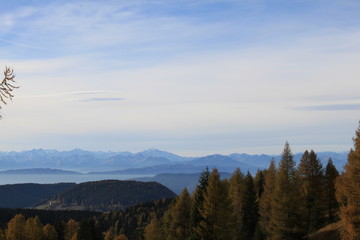Bergpanorama im Herbst