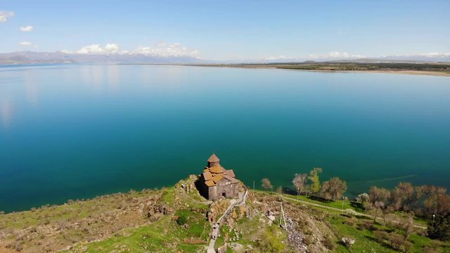 Sevanavank (Sevan Monastery) is a monastic complex located on a peninsula on the shore of Lake Sevan in the Gegharkunik region of Armenia. An ancient Christian shrine.