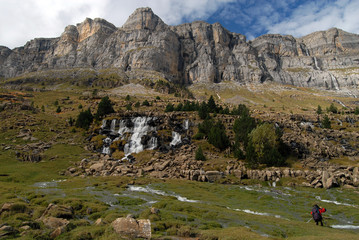 Ordesa en otoño. Pirieo Aragonés. España