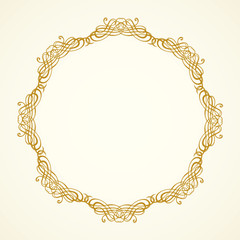 Vignette. Vector drawing