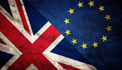 Brexit Konzept - Gro&szlig;britannien  verl&auml;sst die Europ&auml;ische Union