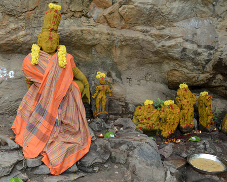 Ancient sculptures kalahasthi