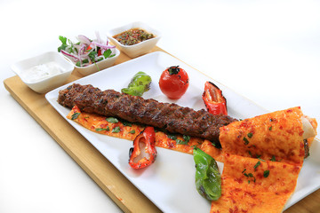 turkish adana shish kebab traditional cuisine