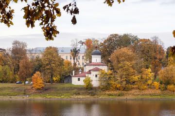 The Church of Clement, Pope of Rome and Peter of Alexandria (15th century), Pskov, Russia