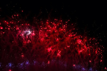 abstract background with stars