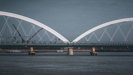 bridge over the river