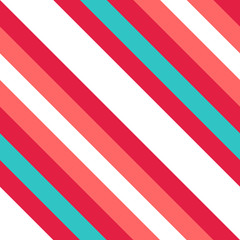 Stripes Diagonal Winter Christmas pattern