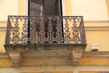Künstlerischer Balkon