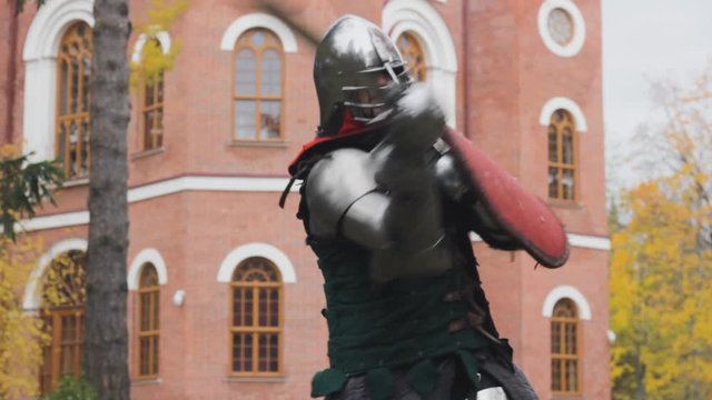 knight is fighting for the  protection castle  attack   combat medieval