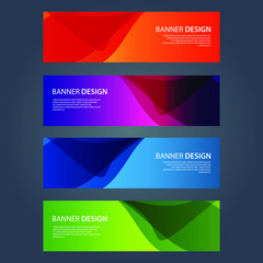 Fototapeta premium Vector Abstract design banner web templateVector Abstract design banner web templateVector Abstract design banner web templateVector Abstract design banner web template