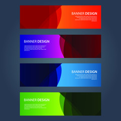 Vector Abstract design banner web templateVector Abstract design banner web templateVector Abstract design banner web templateVector Abstract design banner web template