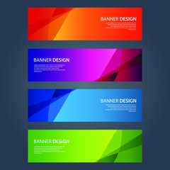 Fototapeta premium Vector Abstract design banner web templateVector Abstract design banner web templateVector Abstract design banner web templateVector Abstract design banner web template