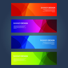 Vector Abstract design banner web templateVector Abstract design banner web templateVector Abstract design banner web templateVector Abstract design banner web template