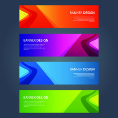 Fototapeta premium Vector Abstract design banner web templateVector Abstract design banner web templateVector Abstract design banner web templateVector Abstract design banner web template