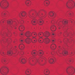 Abstract Symbols Random Distributed Pattern Generative Art background illustration