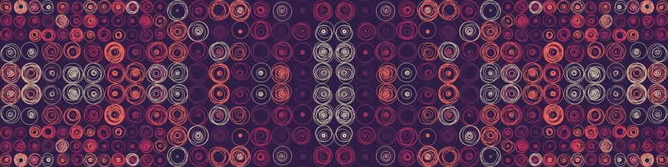 Abstract Symbols Random Distributed Pattern Generative Art background illustration