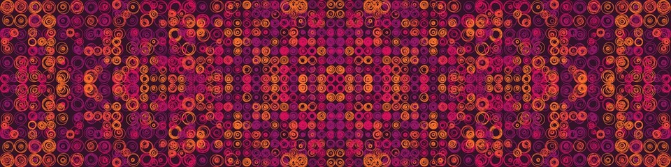 Abstract Symbols Random Distributed Pattern Generative Art background illustration