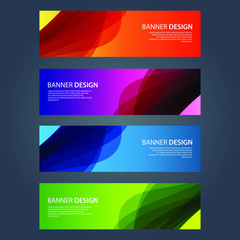 Vector Abstract design banner web templateVector Abstract design banner web templateVector Abstract design banner web templateVector Abstract design banner web template