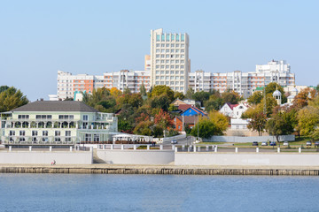 Entertainment club Nemo club in Gomel. Right bank of the river Sozh.